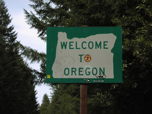 US-199 North - Welcome To Oregon