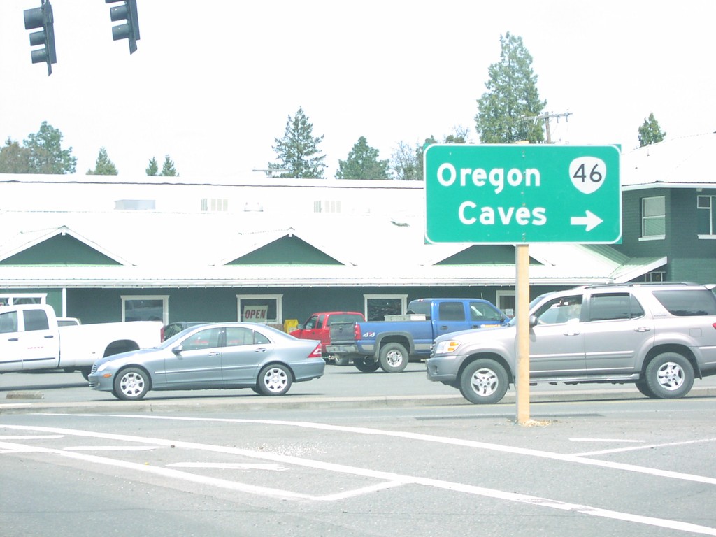 US-199 North at OR-46/Oregon Caves