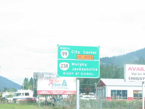 US-199 North at OR-99/OR-238