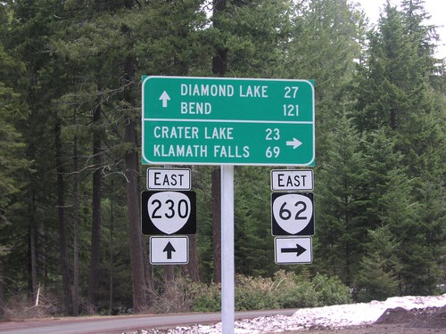 OR-62 North at OR-230