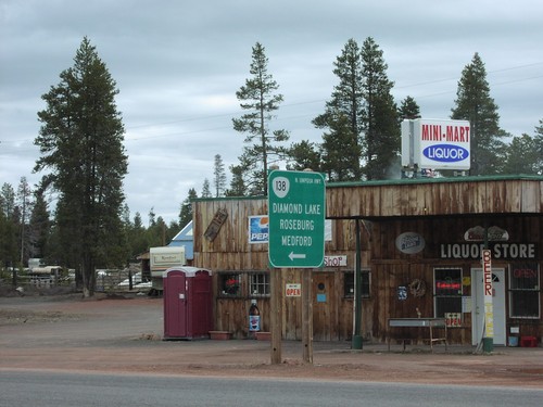 US-97 North at OR-138 West