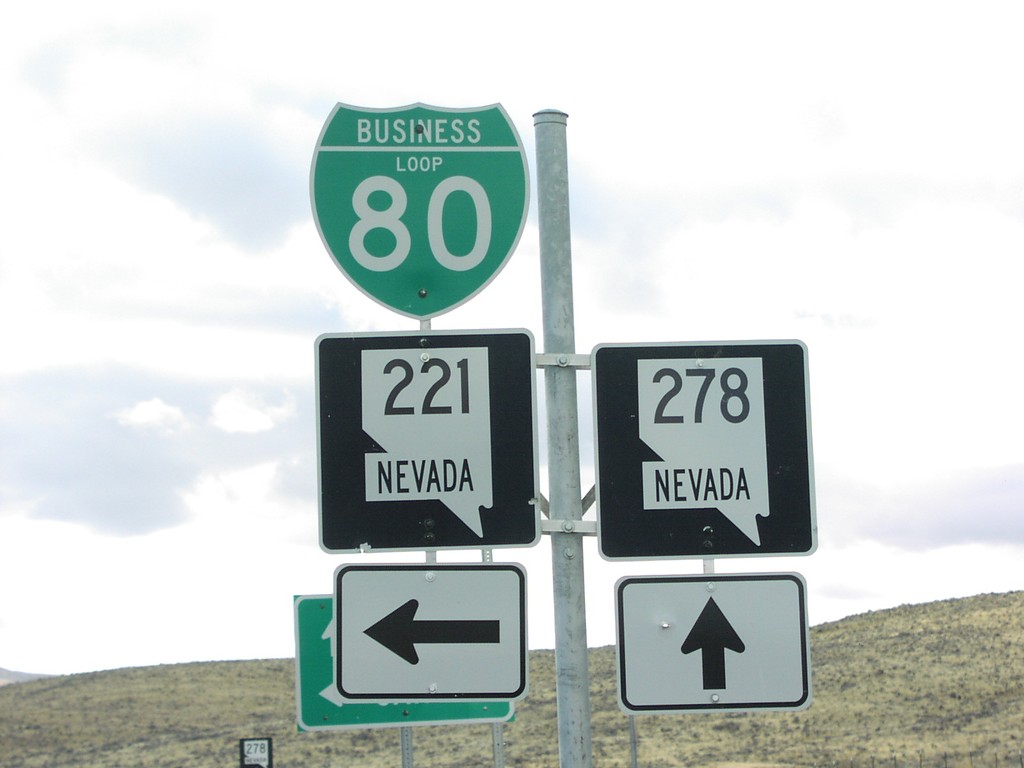 NV-278 South at NV-221/BL-80