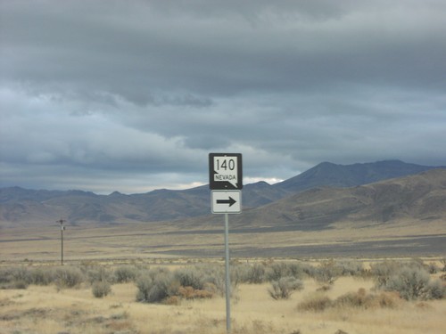 NV-140 East at NV-292