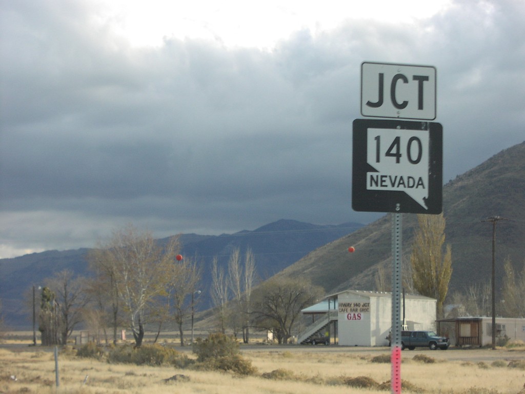 Jct. NV-140 on NV-292 South