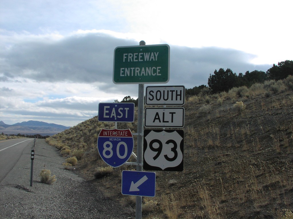 I-80/US-93 Alt. Onramp Exit 376