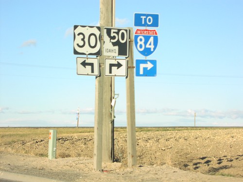 US-30 West at ID-50