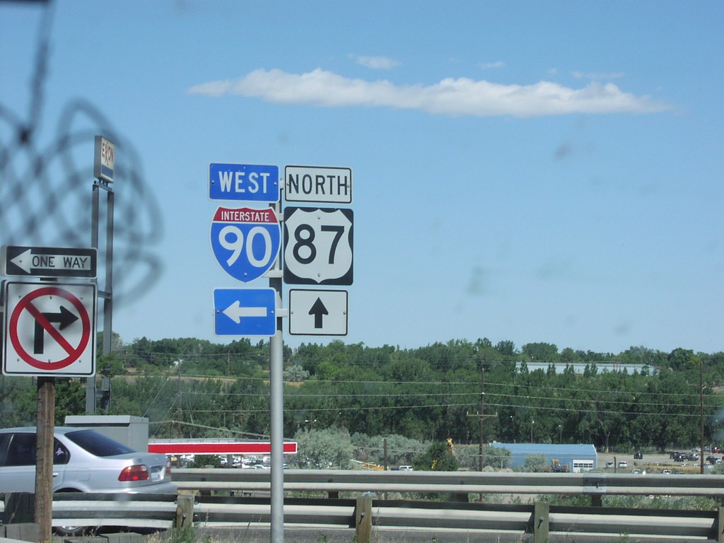 I-90 East Exit 452 Offramp