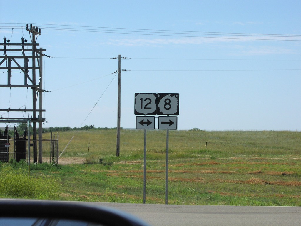 ND-8 South at US-12