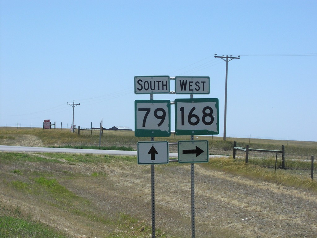 SD-79 South at SD-168 West