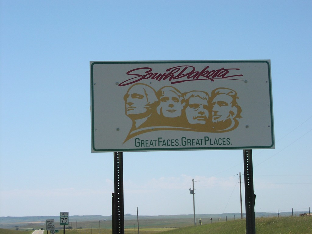 SD-75 South - Welcome To South Dakota