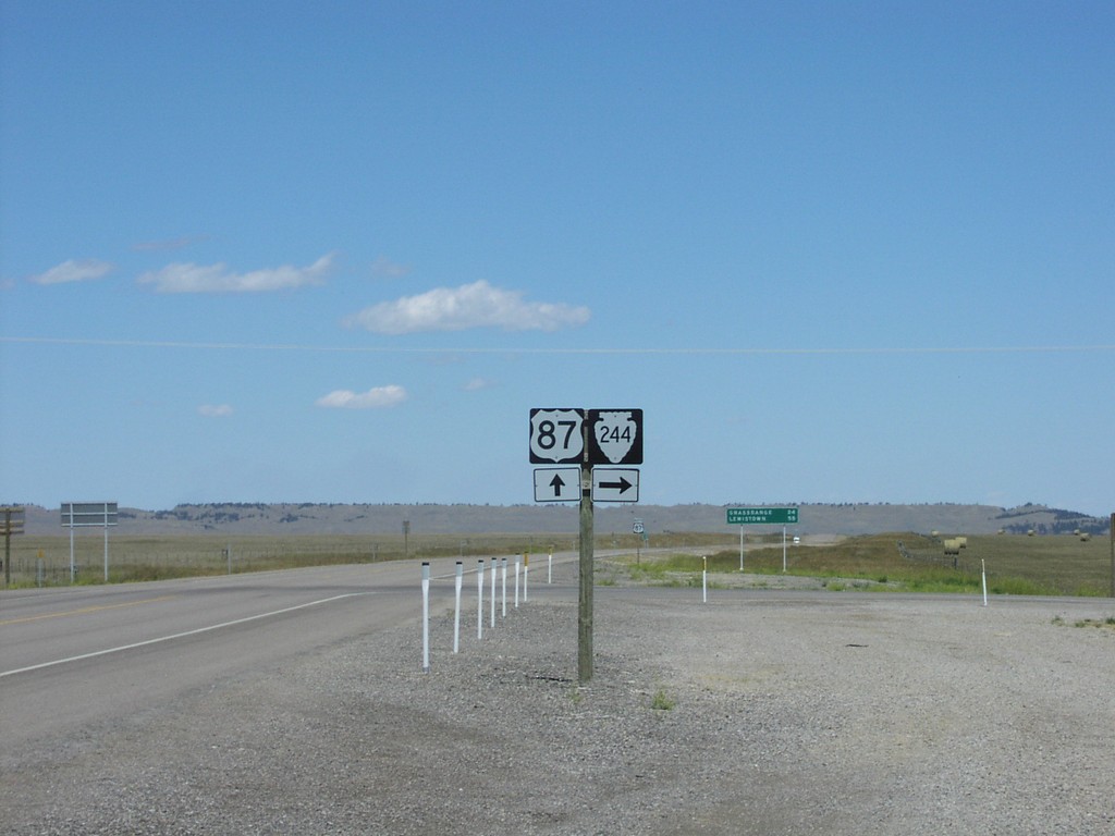 US-87 North at MTS-244