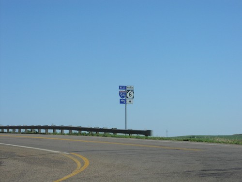 I-94 East Exit 84 Onramp on ND-8