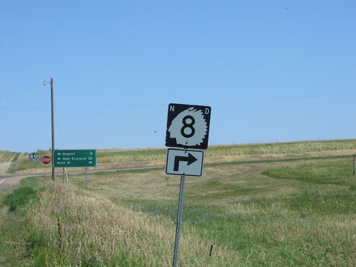 ND-8 South at ND-21