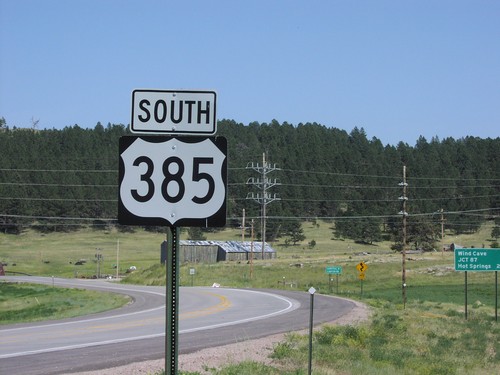 US-385 South - Custer County