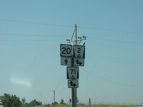 US-20 West at NE-2/NE71