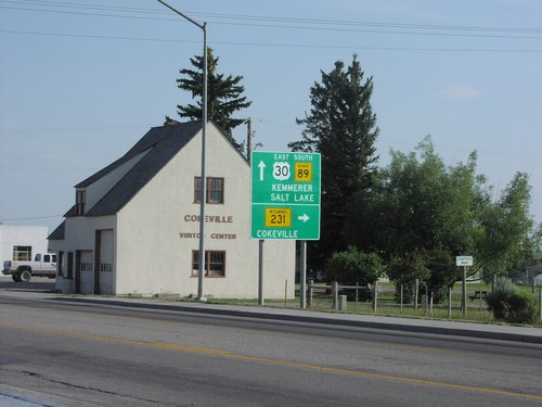 US-30 West at WY-231