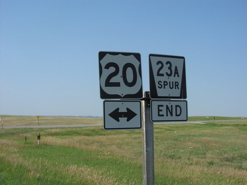 End NE-23A Spur at US-20