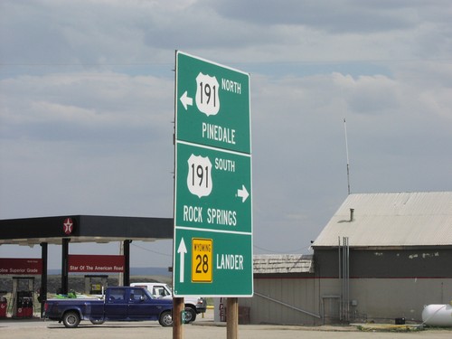 WY-28 West at US-191