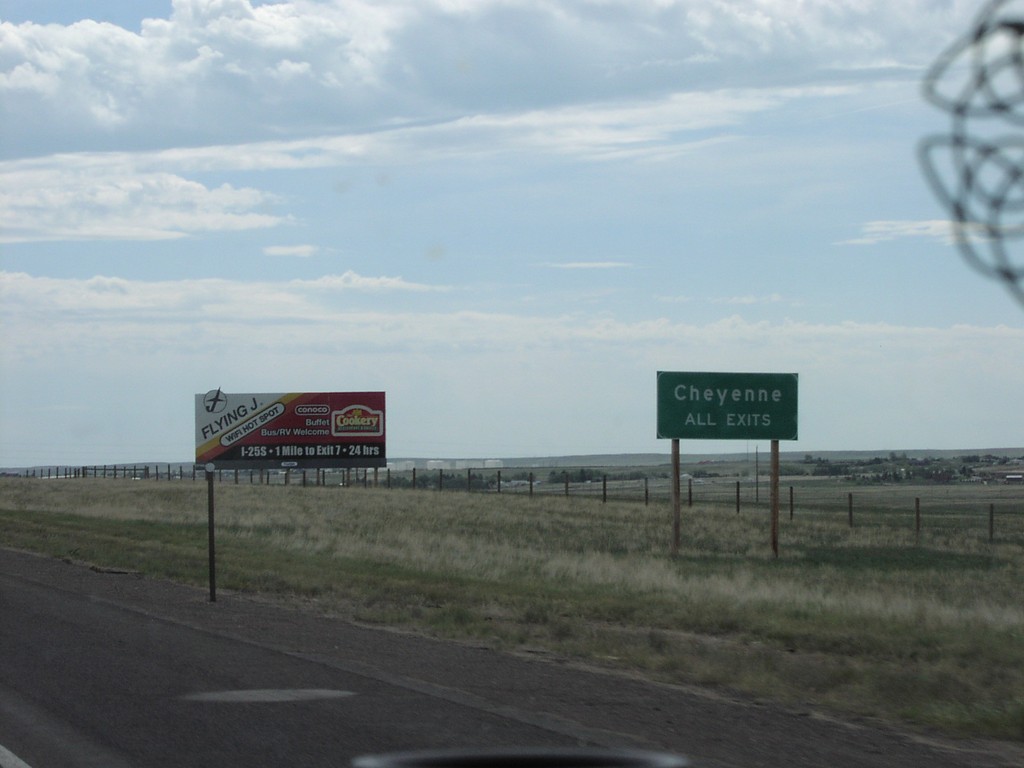 I-80 East - Cheyenne Exits