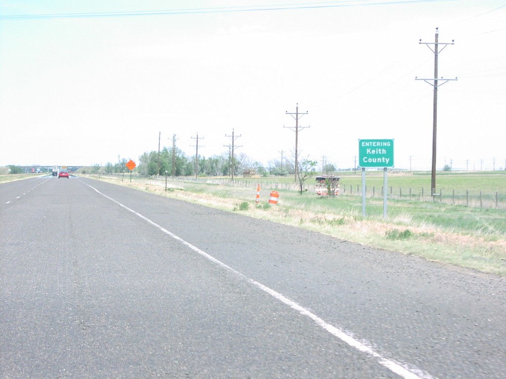 I-80 East - Entering Keith County