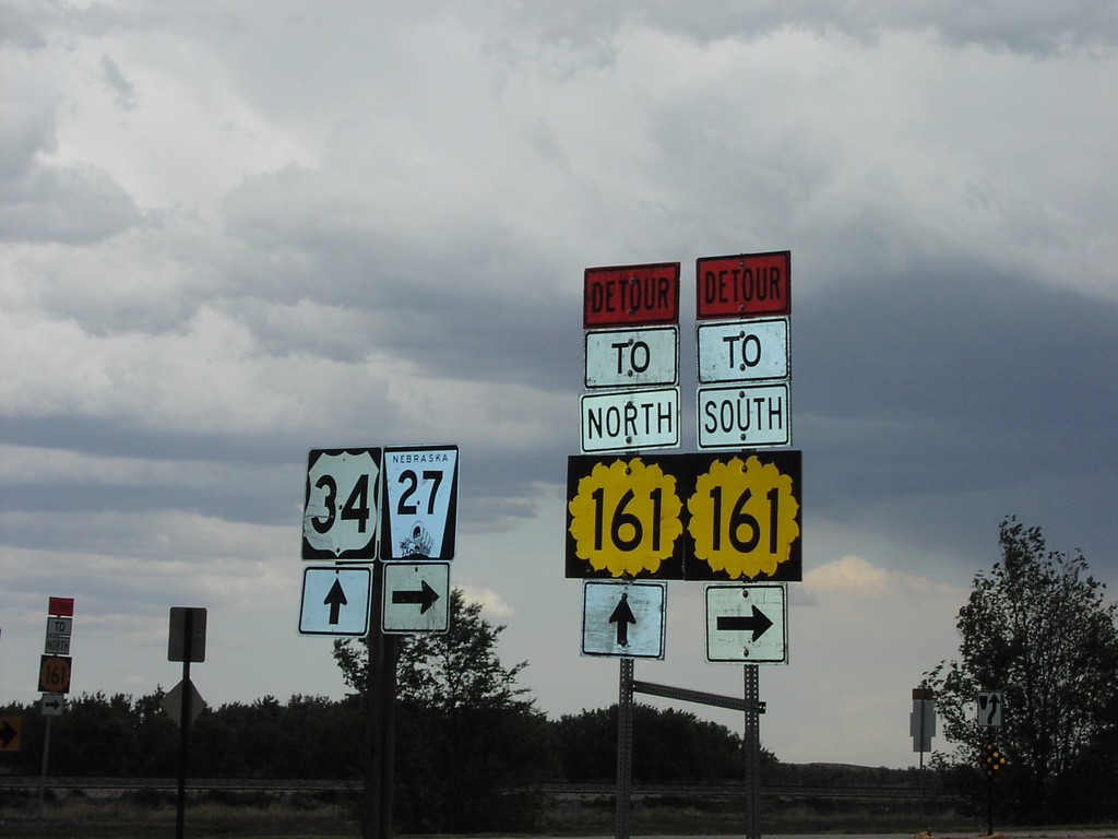 US-34 East at NE-27 South