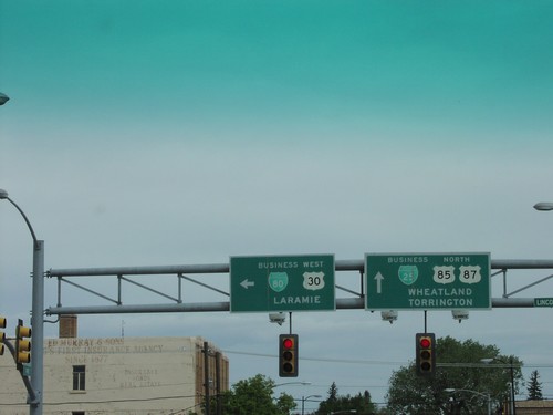 End I-180 North at US-30