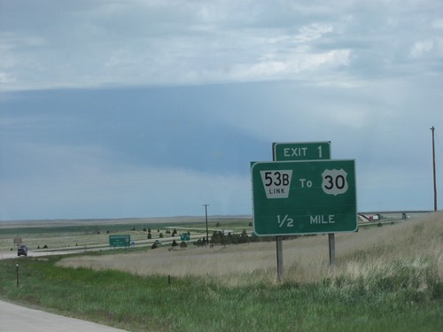 I-80 East Exit 1 (Nebraska)