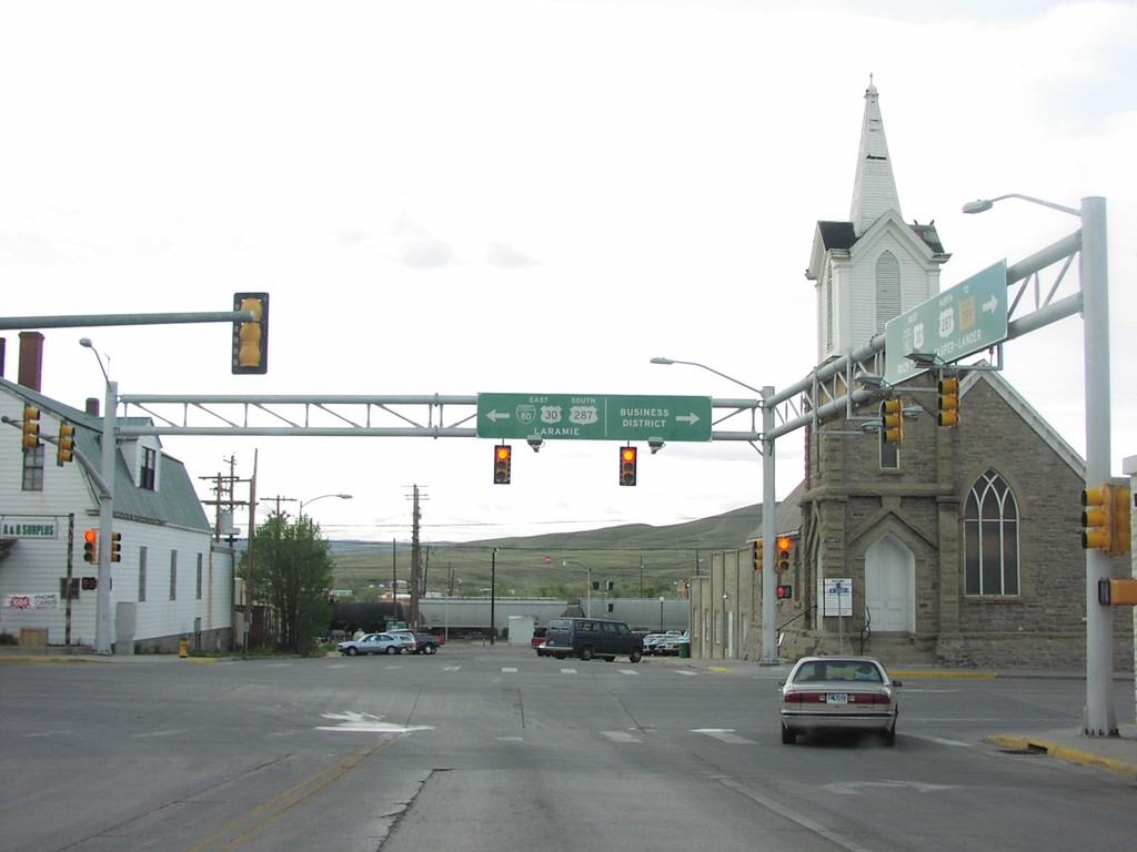 BL-80/US-30/US-287 in Rawlins