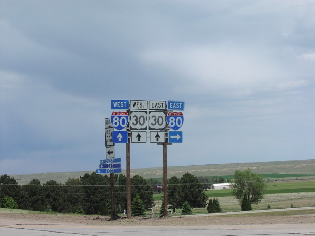 NE-53A Link North at I-80 Exit 29 Onramp