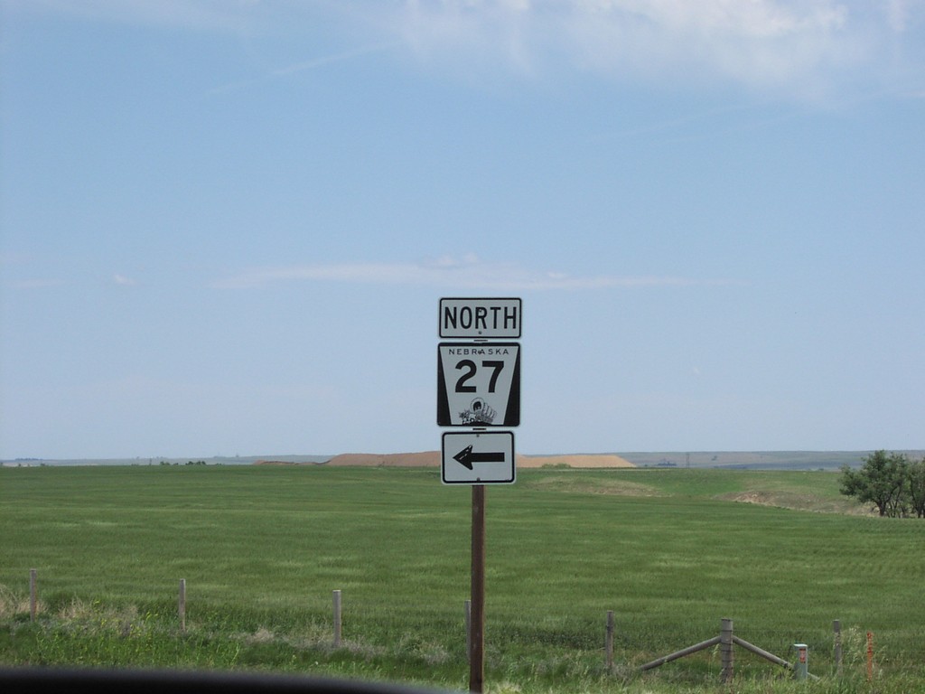 NE-27 North at I-80 Exit 95 Offramp