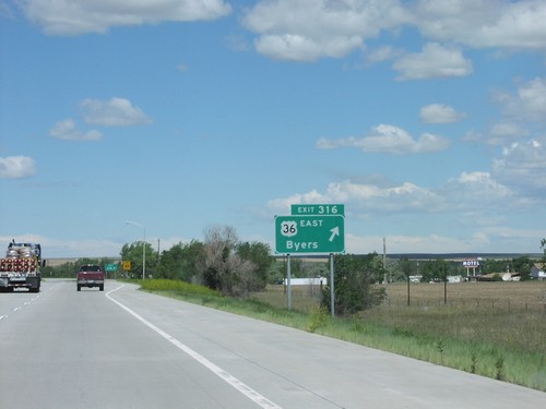 I-70 West - Exit 316