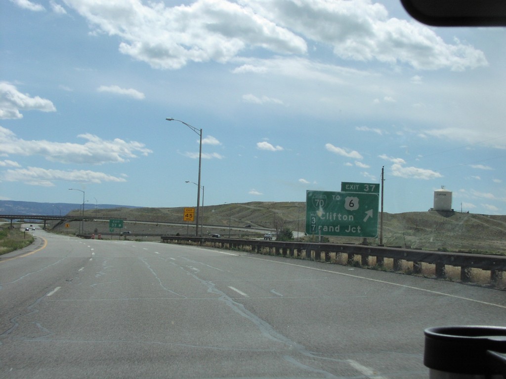 I-70 West - Exit 37