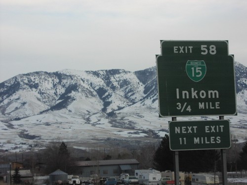 I-15 South Exit 58