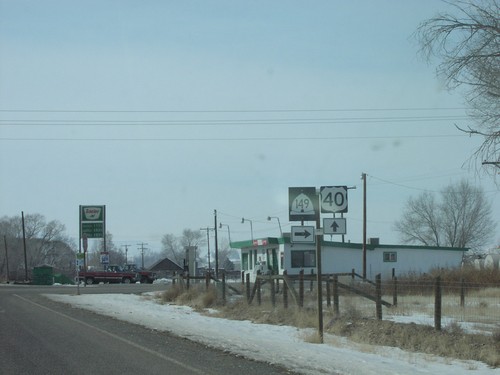 US-40 West at UT-149 Jct.