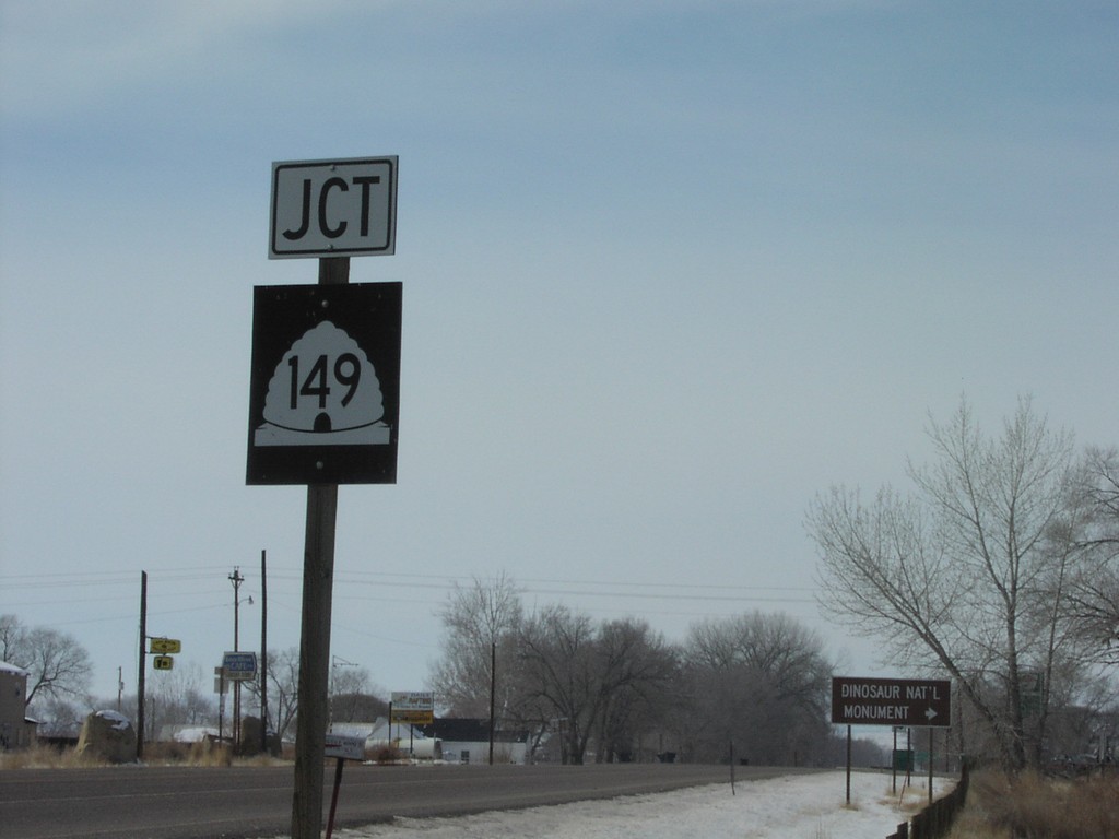 US-40 West at UT-149 Jct.