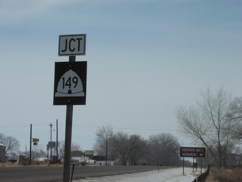 US-40 West at UT-149 Jct.