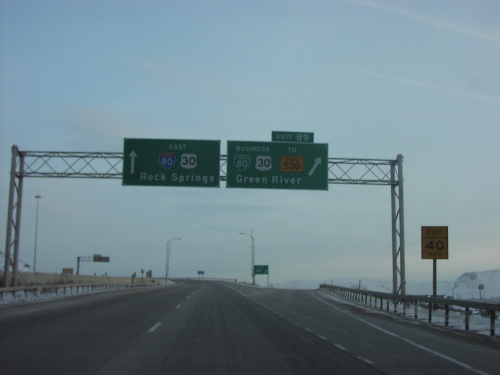 I-80 East Exit 89