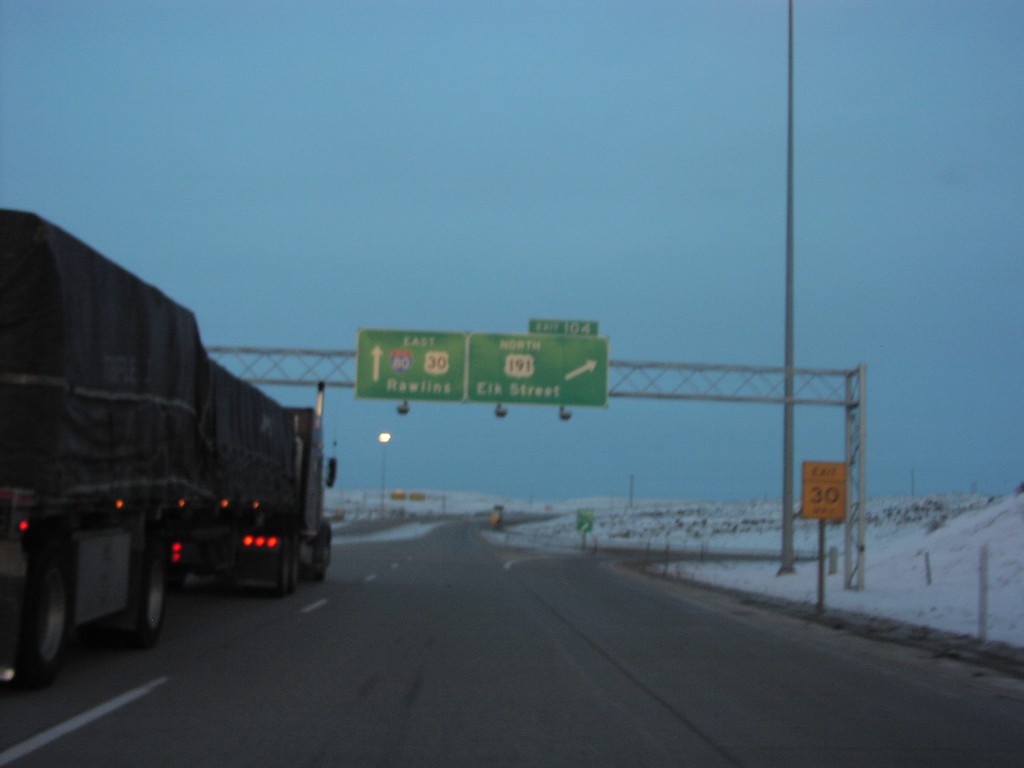 I-80 East Exit 104