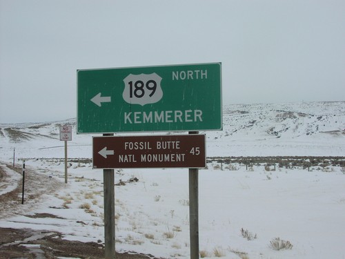 US-189 North to Kemmerer at I-80 Exit 18