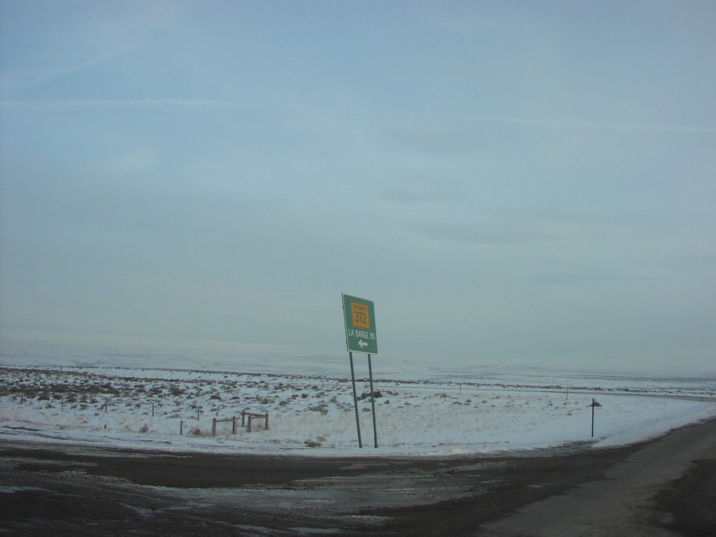 WY-372/LaBarge Road at I-80 Exit 83