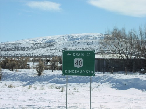 End CO-318 at US-40.