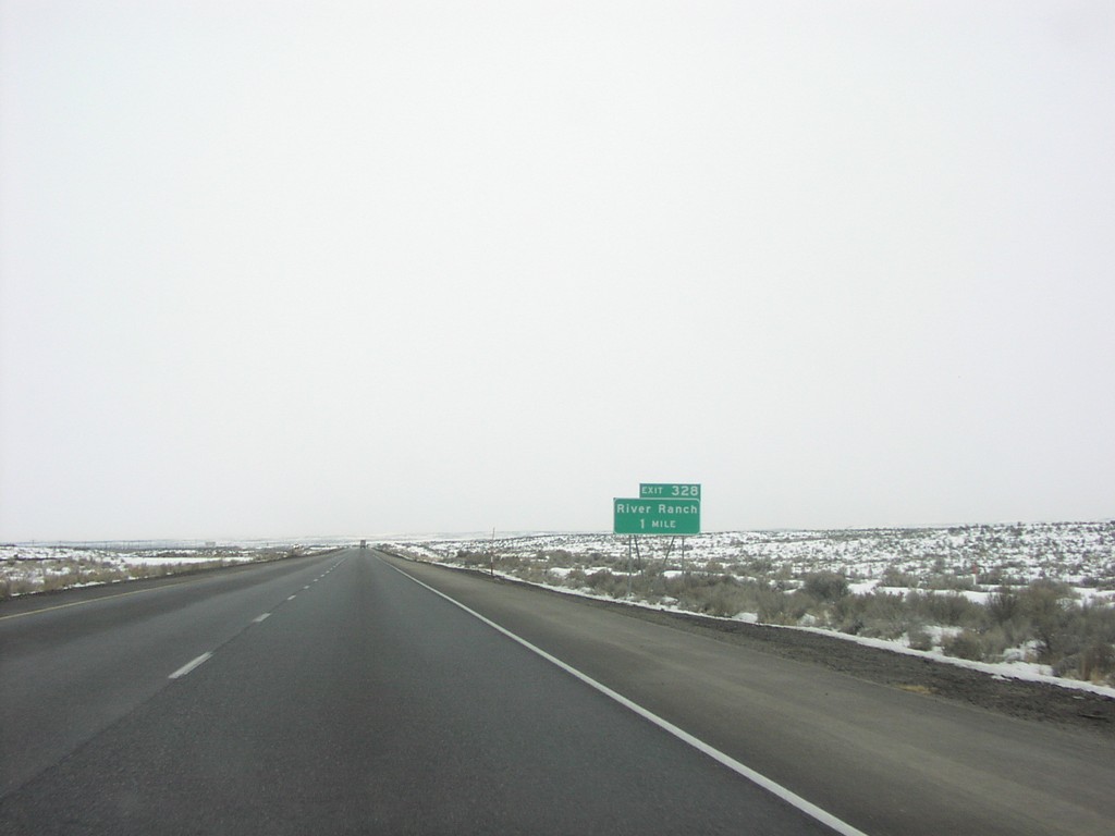 I-80 West - Exit 328