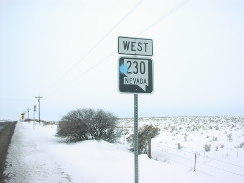 NV-230 West of I-80 Exit 343