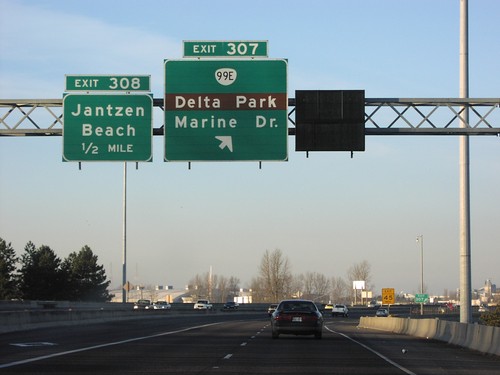 I-5 North Exit 307/308