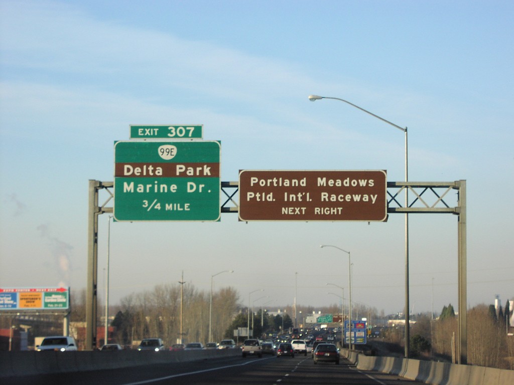 I-5 North Exit 307