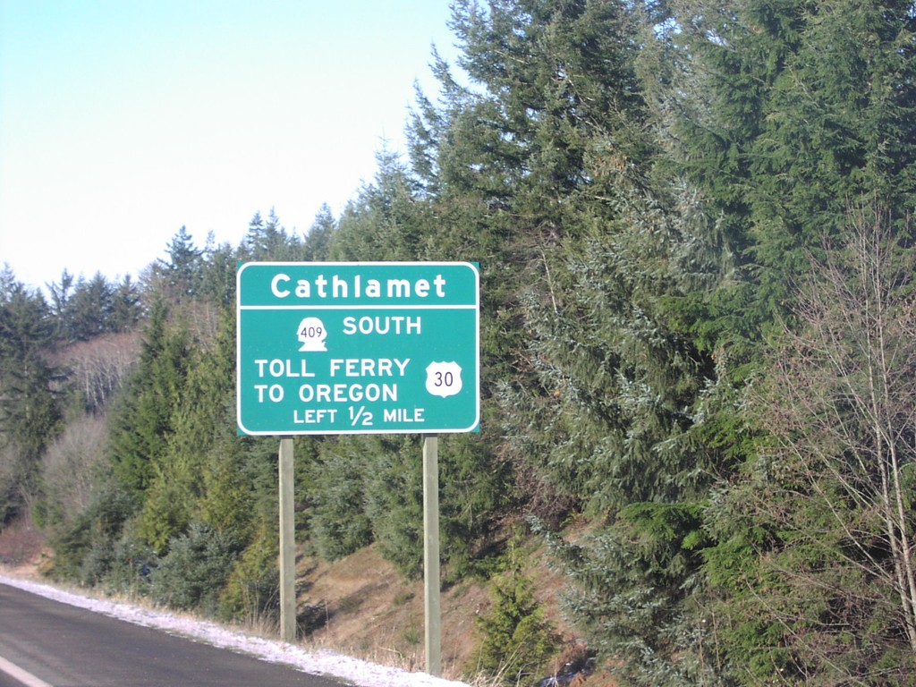 WA-4 West at WA-401 South