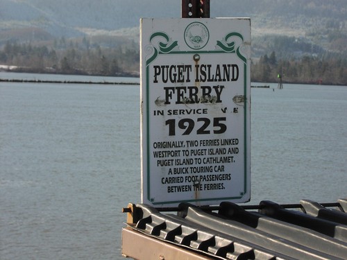 End WA-409 - Puget Island Ferry