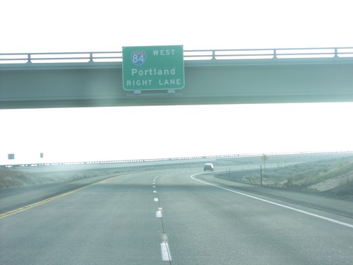 I-82 East Approaching I-84