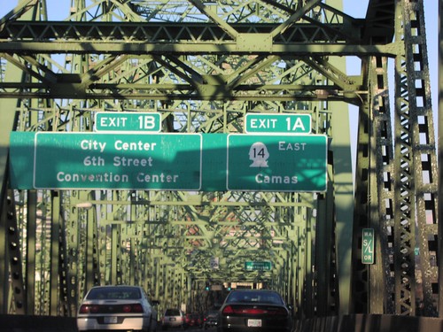 I-5 North Exit 1A/1B (Washington)