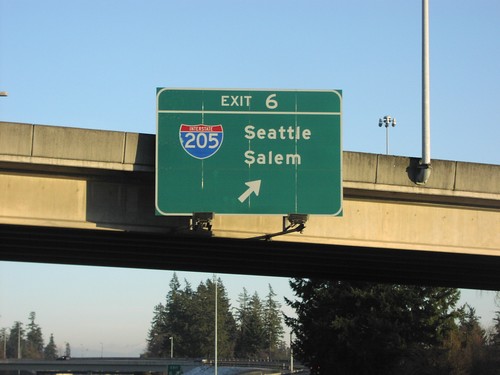 WA-14 East Exit 6 - I-205 Jct.